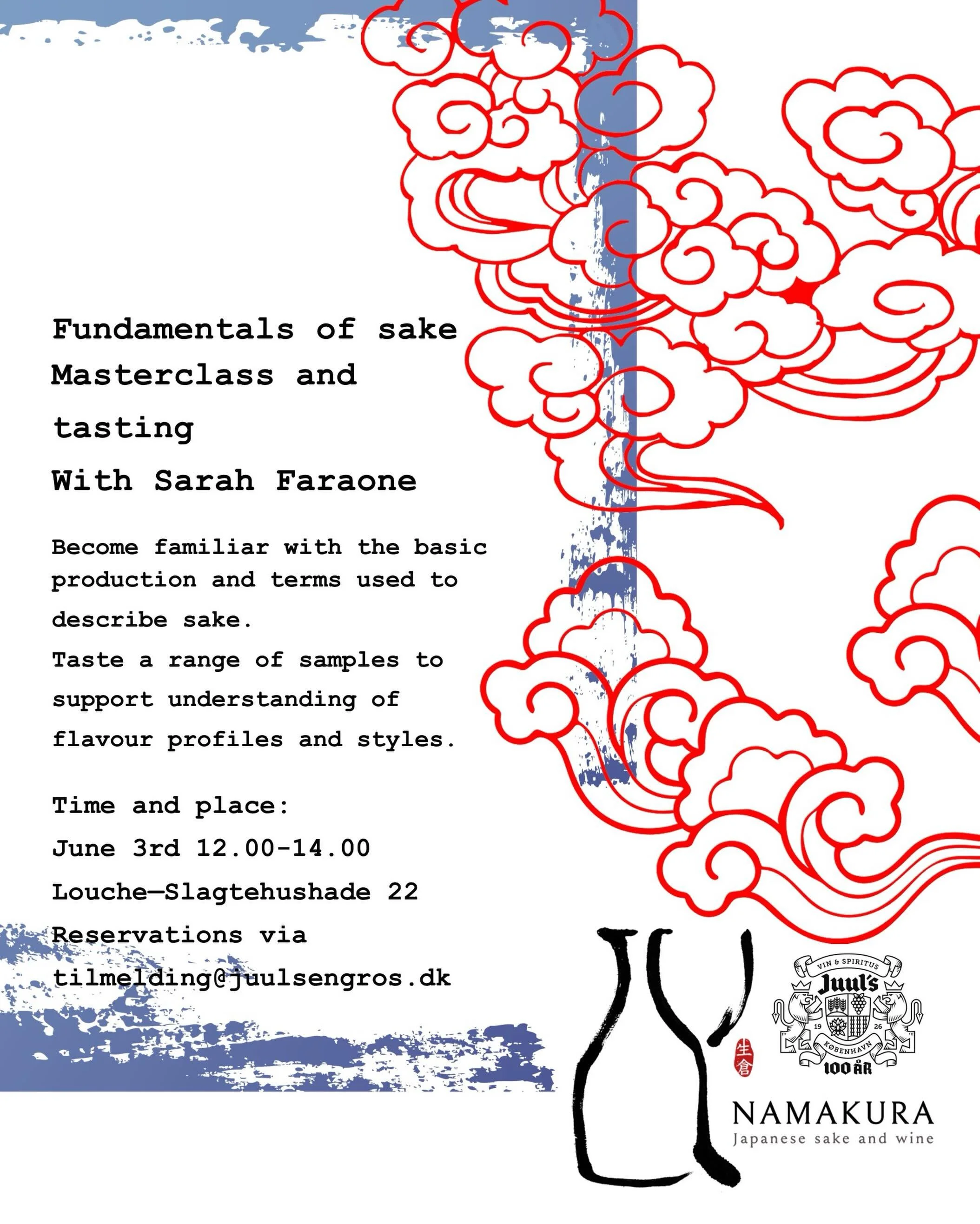 INVITATION: Fundamentals of Sake: Masterclass and Tasting with Sarah Faraone

Become familiar with the basic production and terms used to describe sake.
Taste a range of samples to support understanding of flavour profiles and styles.

June 3rd 12.00