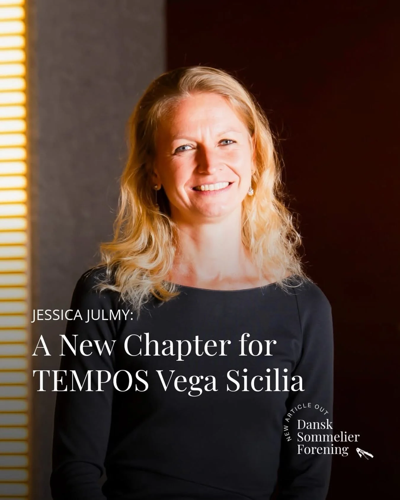 NEW ARTICLE OUT: TEMPOS Vega Sicilia &amp; A New Chapter with Jessica Julmy

Originally from Switzerland, Jessica Julmy comes as very confident, witty and bold. She takes a lot of space and I gain a huge respect for her straight away. We sit next to 