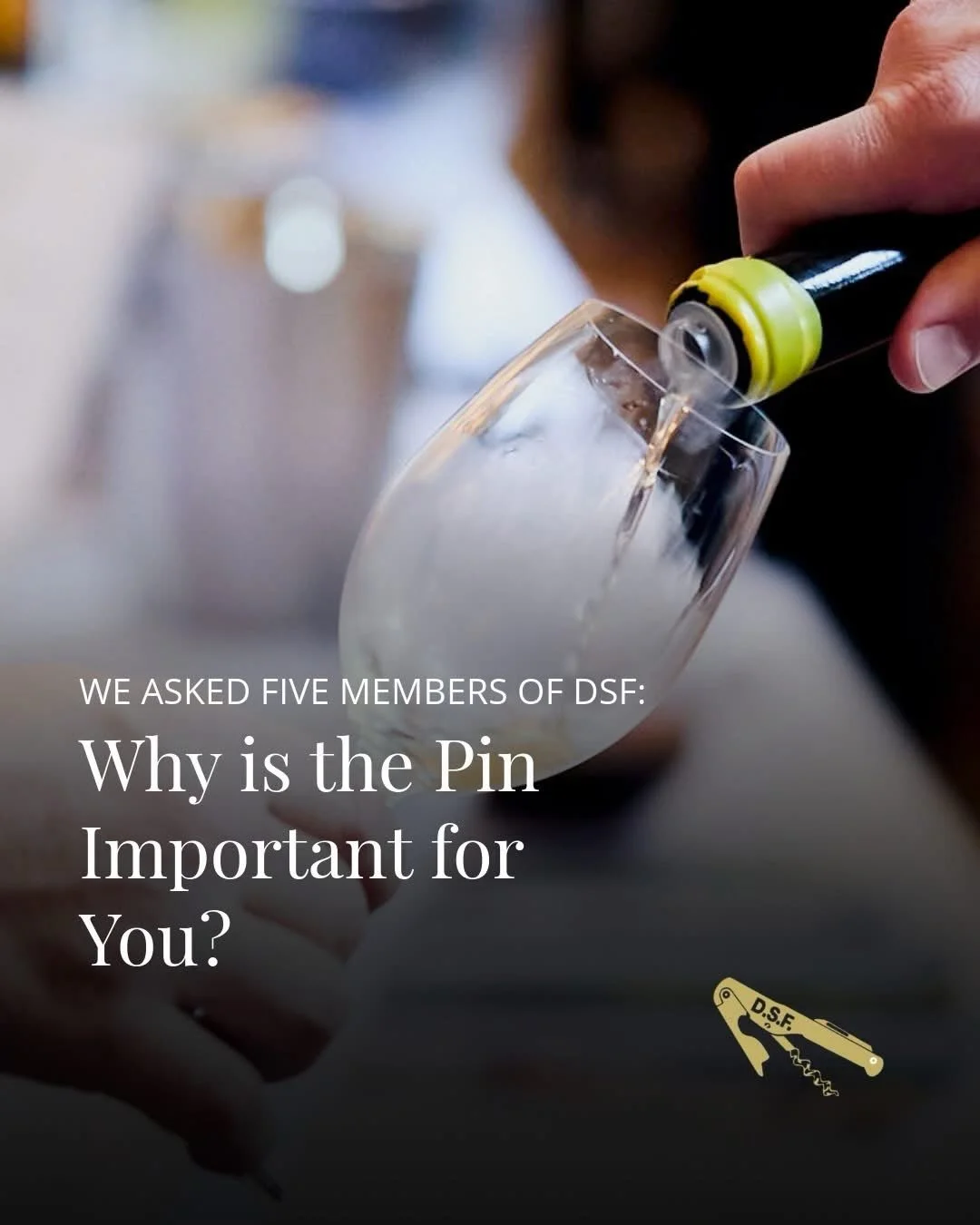 We asked five DSF members: Why is the Pin Important for You? Here come their answers.