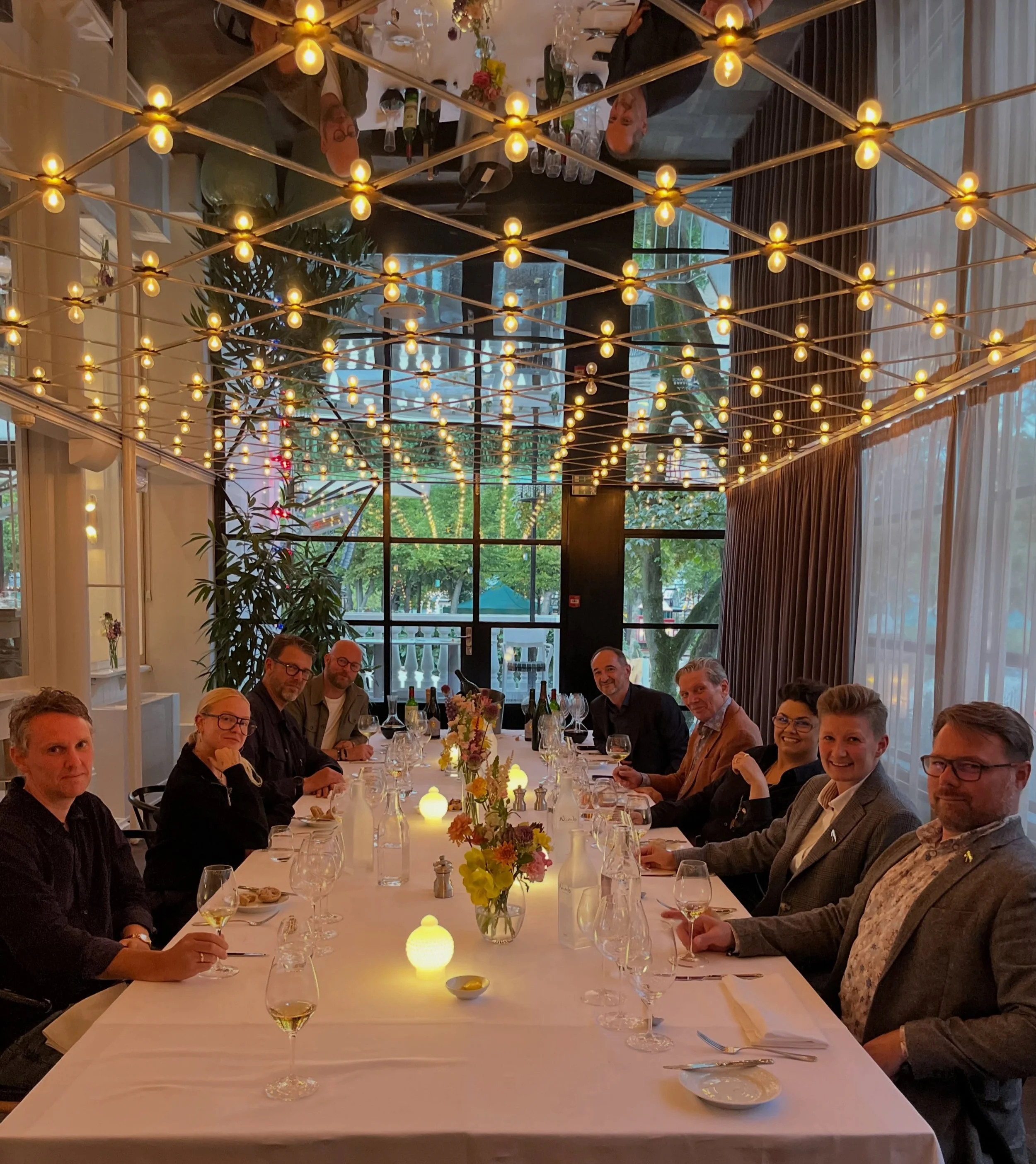 DSF board members and two guests of honor @alba_hough and @piotr_kamecki a day before DM2026. See you all tomorrow!