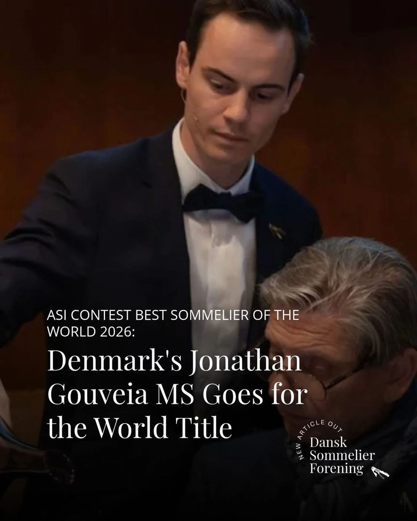 NEW ARTICLE OUT: Lisbon Calling: Denmark&rsquo;s Jonathan Gouveia MS Goes for the World Title

From 11 to 17 October, sommeliers from 66 countries meet in Lisbon for the ASI Contest Best Sommelier of the World 2026. Denmark&rsquo;s candidate is @jona