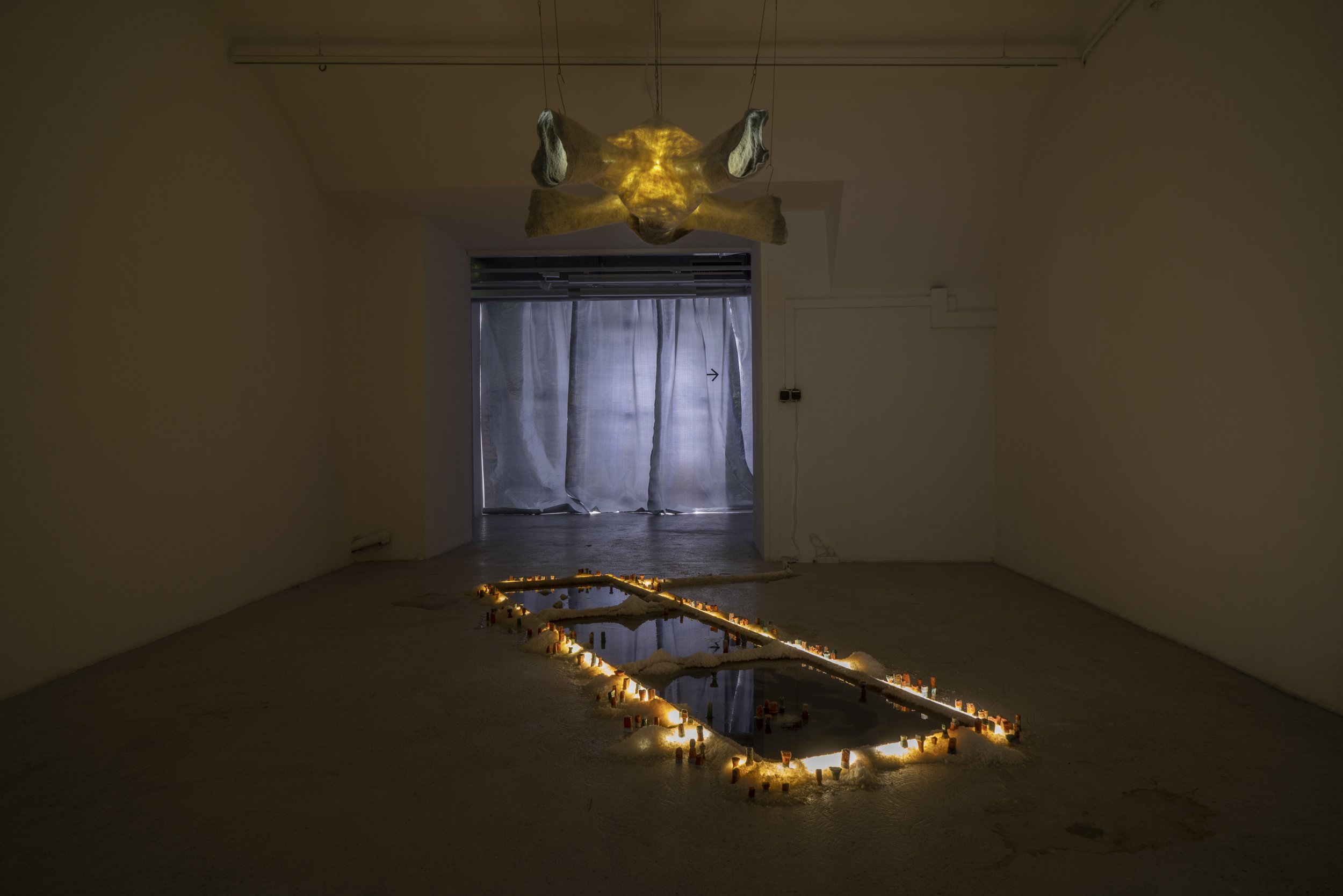 2023, I felt your fleece in the tidal valley, Pierre-Yves Delannoy. Foto: Mara Pollak