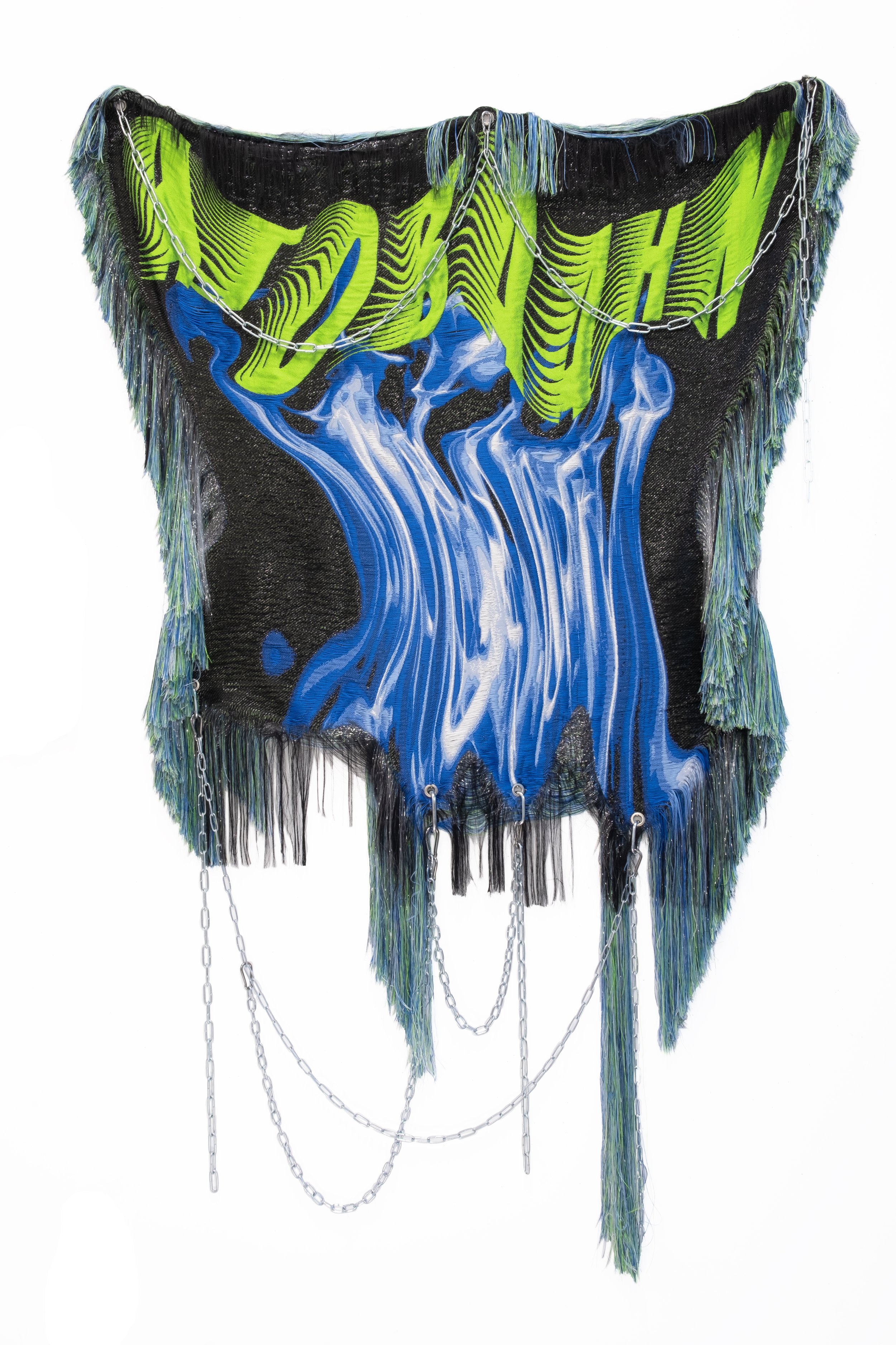 Super Atobaahn, 2022, 130x180cm, Jacquardgewebe.
