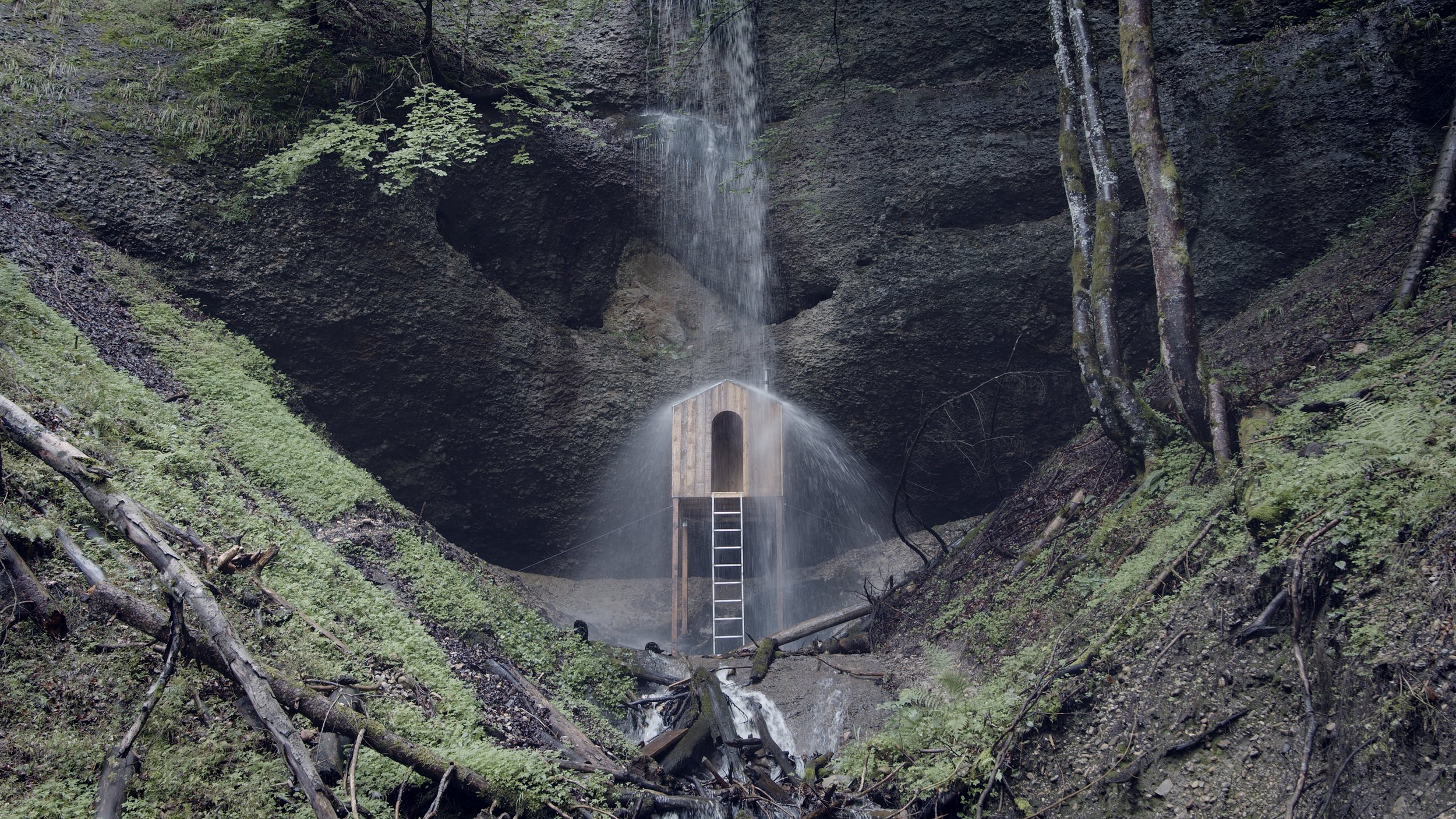 UNDER FALLING WATER, 2024, Videostill