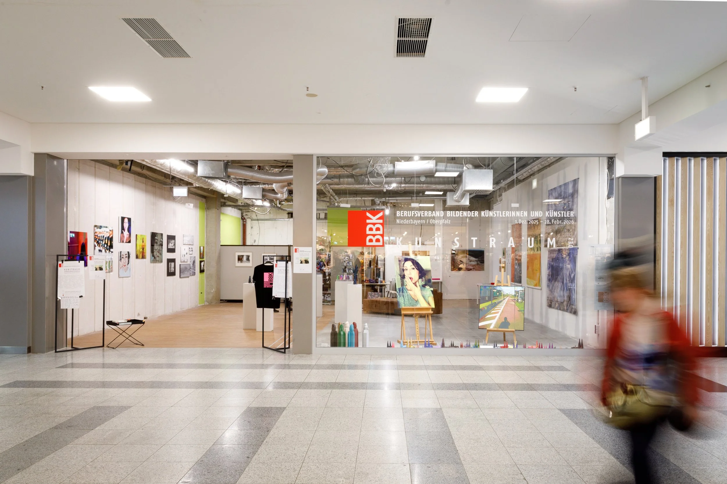 Ansicht Kunstraum im Donau-Einkaufszentrum