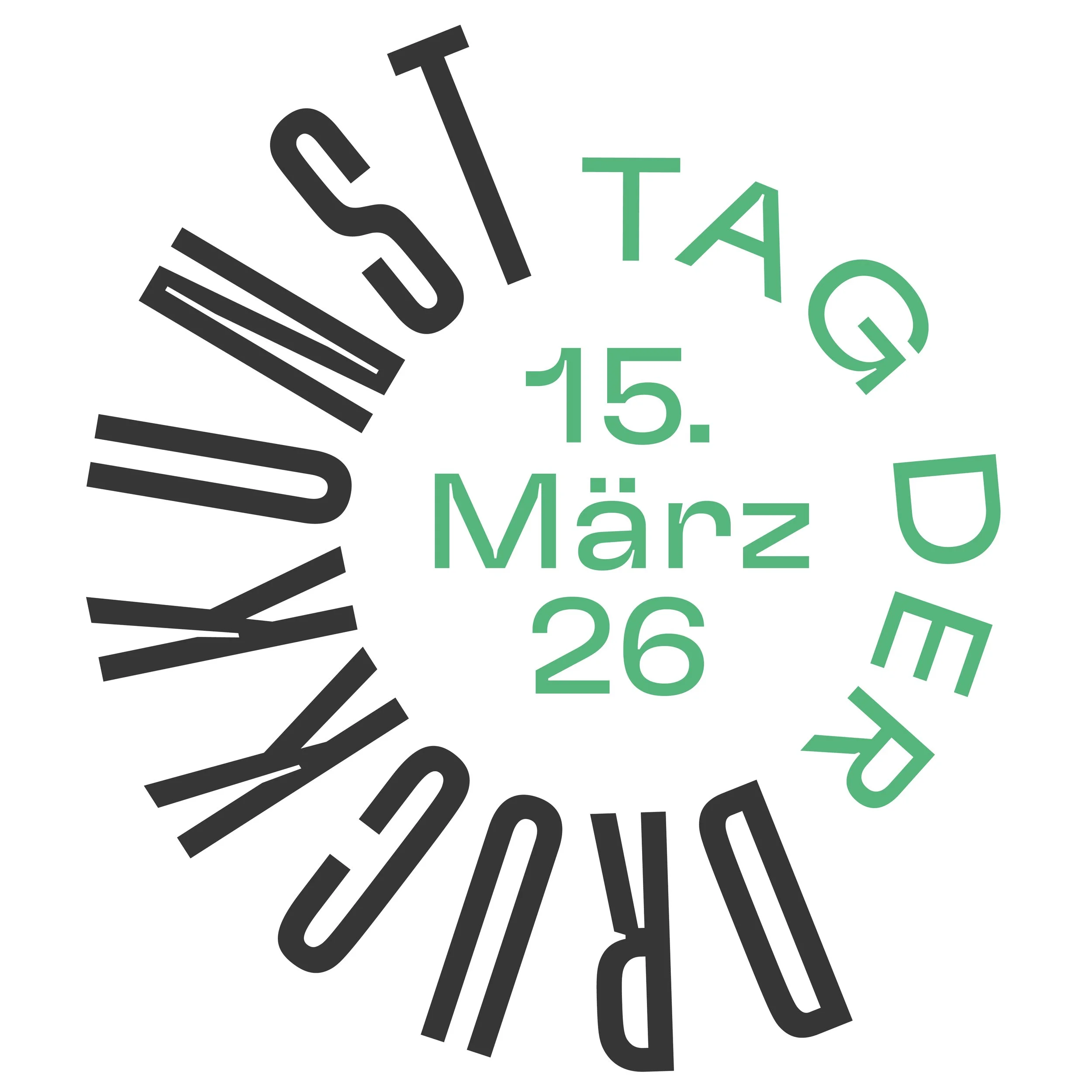 Logo, Tag der Druckkunst am 15.03.2026