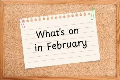 February’s noticeboard