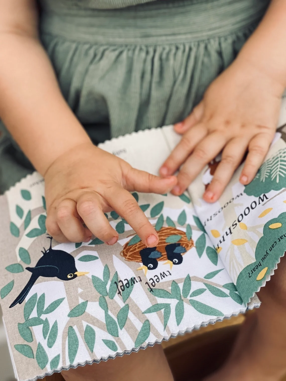 Threadbear Woodland Hush Rag Book 3.webp