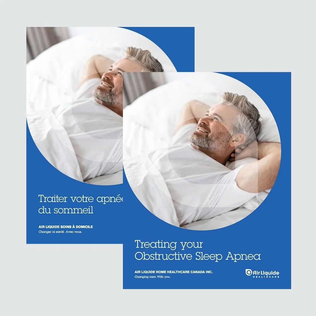 Patient-facing trifold brochure