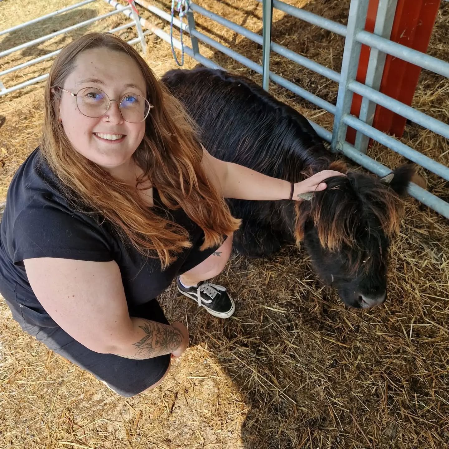 Today, for our first wedding anniversary, we went to spend time with some Highland cows. 🐮🤎

And as much as I absolutely love my job and love helping people&hellip;

I didn't think about work.

Not once!

I didn't think about my to-do list.

I didn