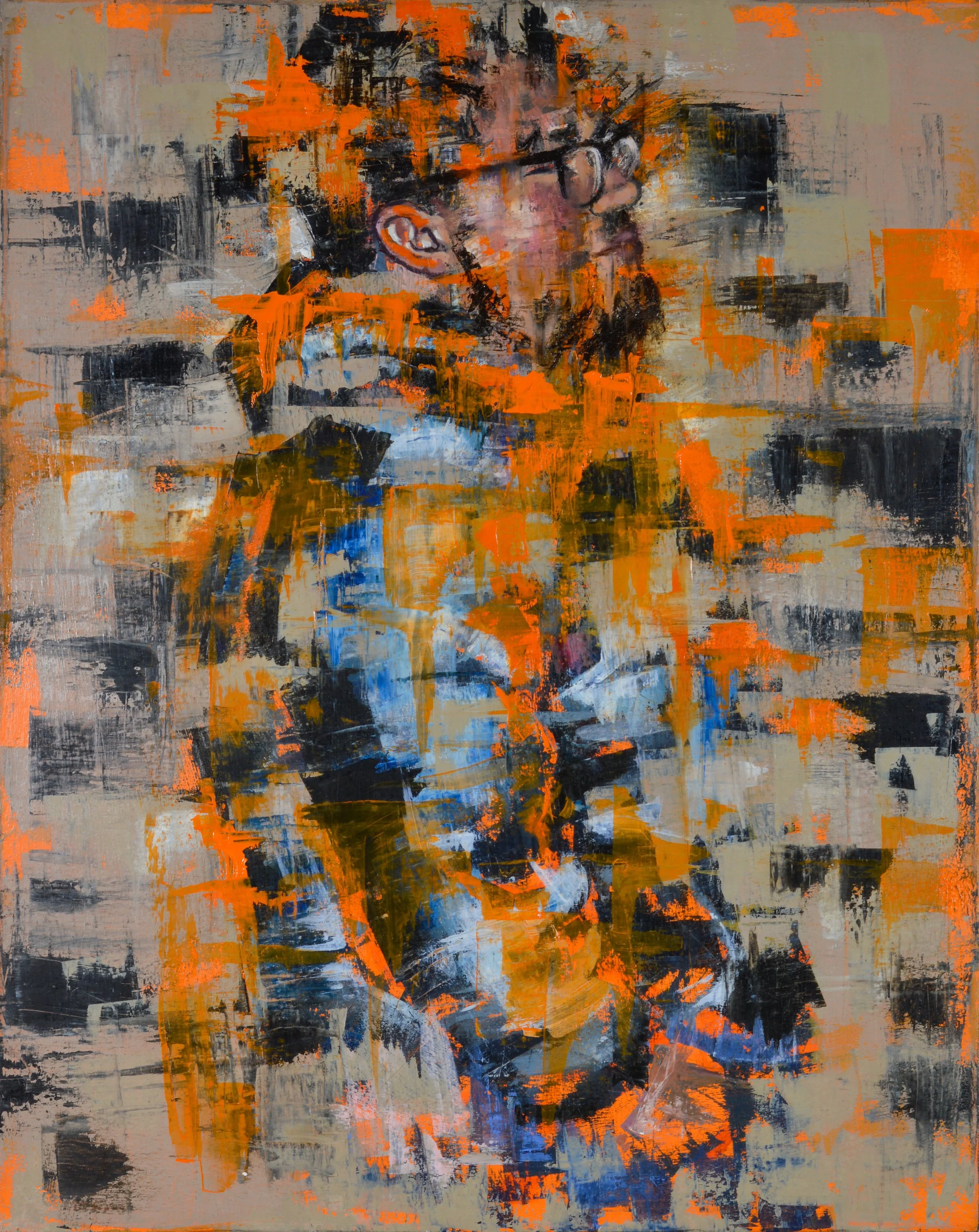 Title:"Jorgito"
Medium: Oil on Canvas
Dimensions: 30"x24"
Date: 2022