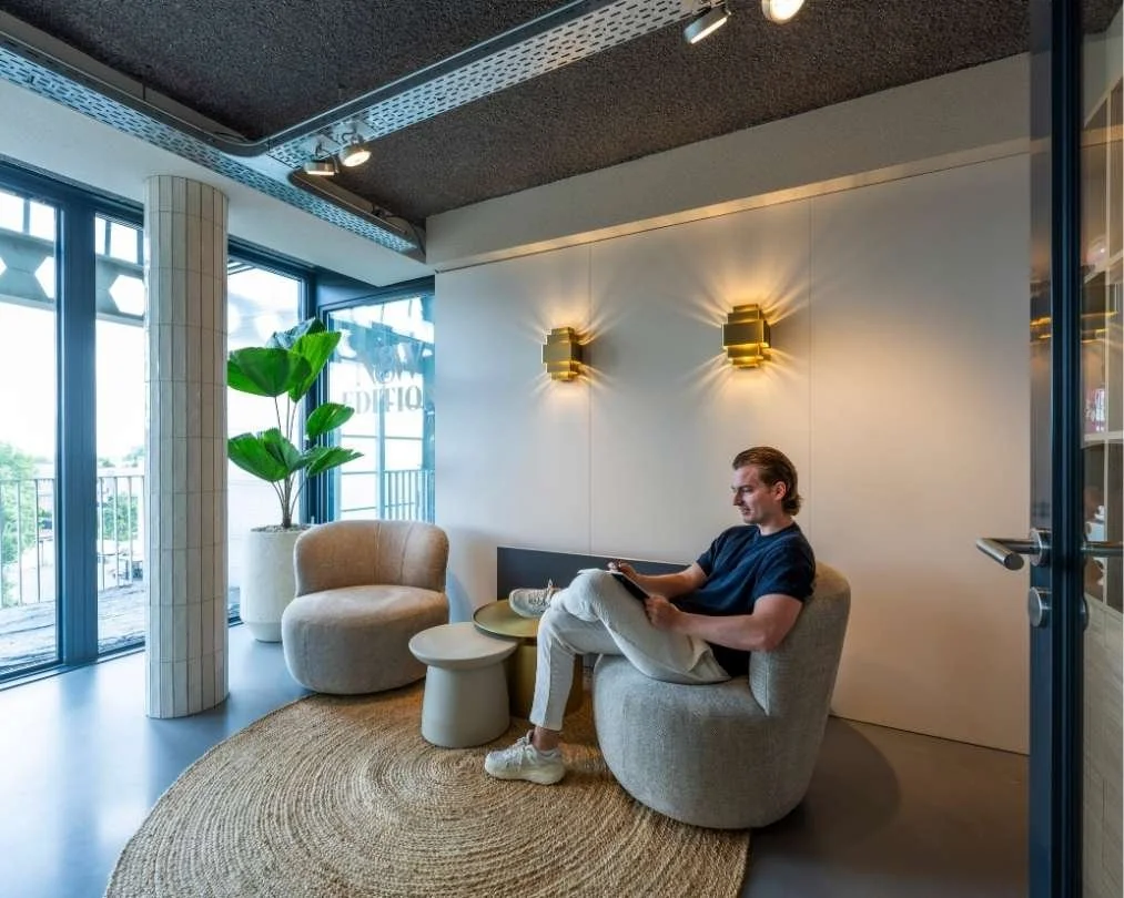 verbouwing van kantoor gaat over communicatie