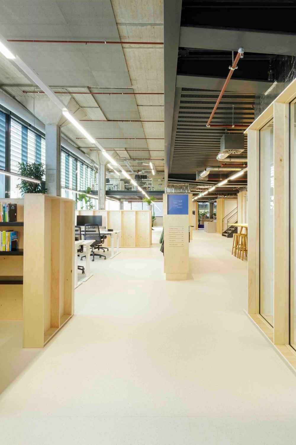 Een circulaire werkomgeving waarbij flexibiliteit een grote rol speel