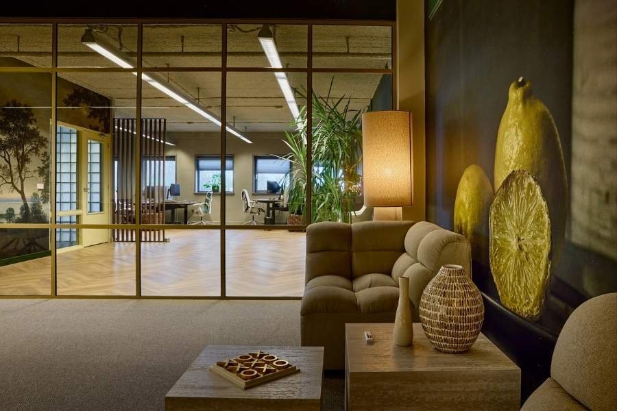 Kantoor architect voor een accountant