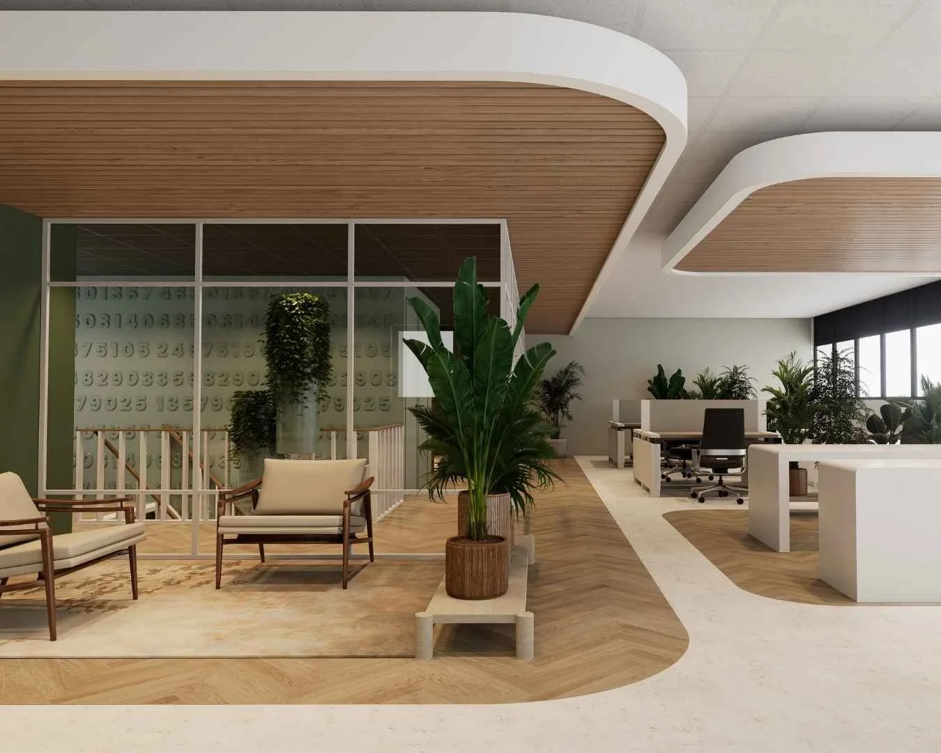Een 3d-render van een definitief ontwerp