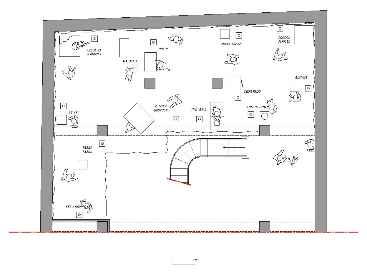 plan scénographie