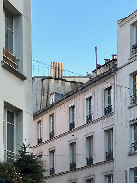 toit depuis rue