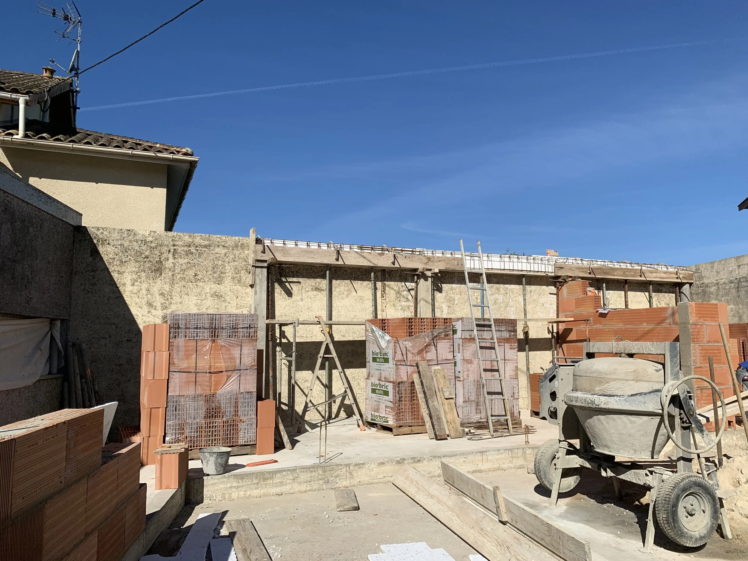 chantier maçonnerie