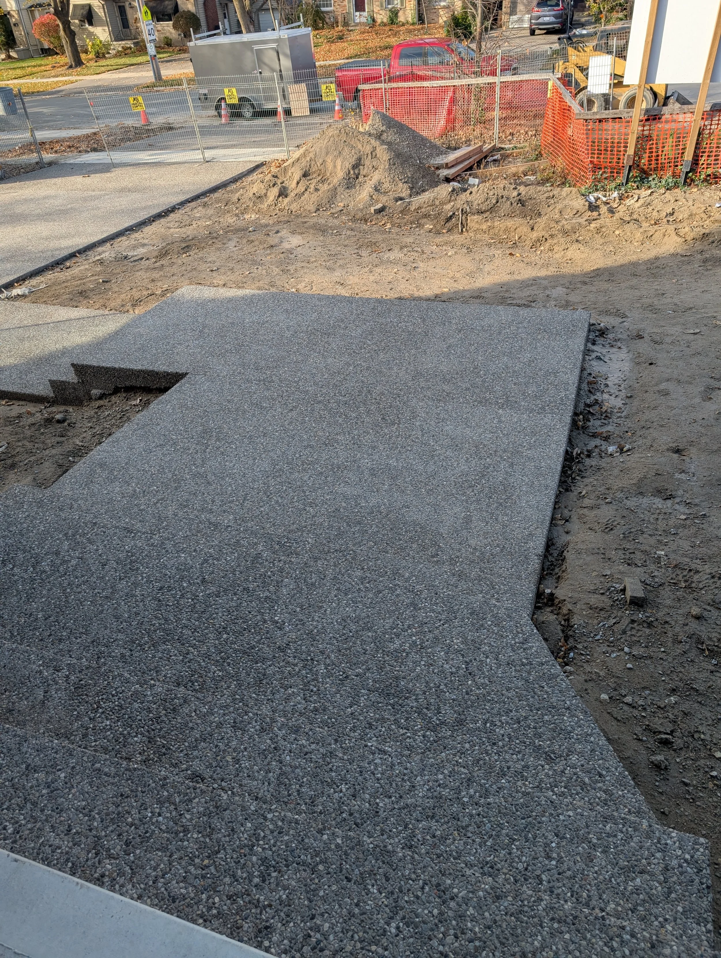 Brown rocky top concrete heated steps 2.jpg