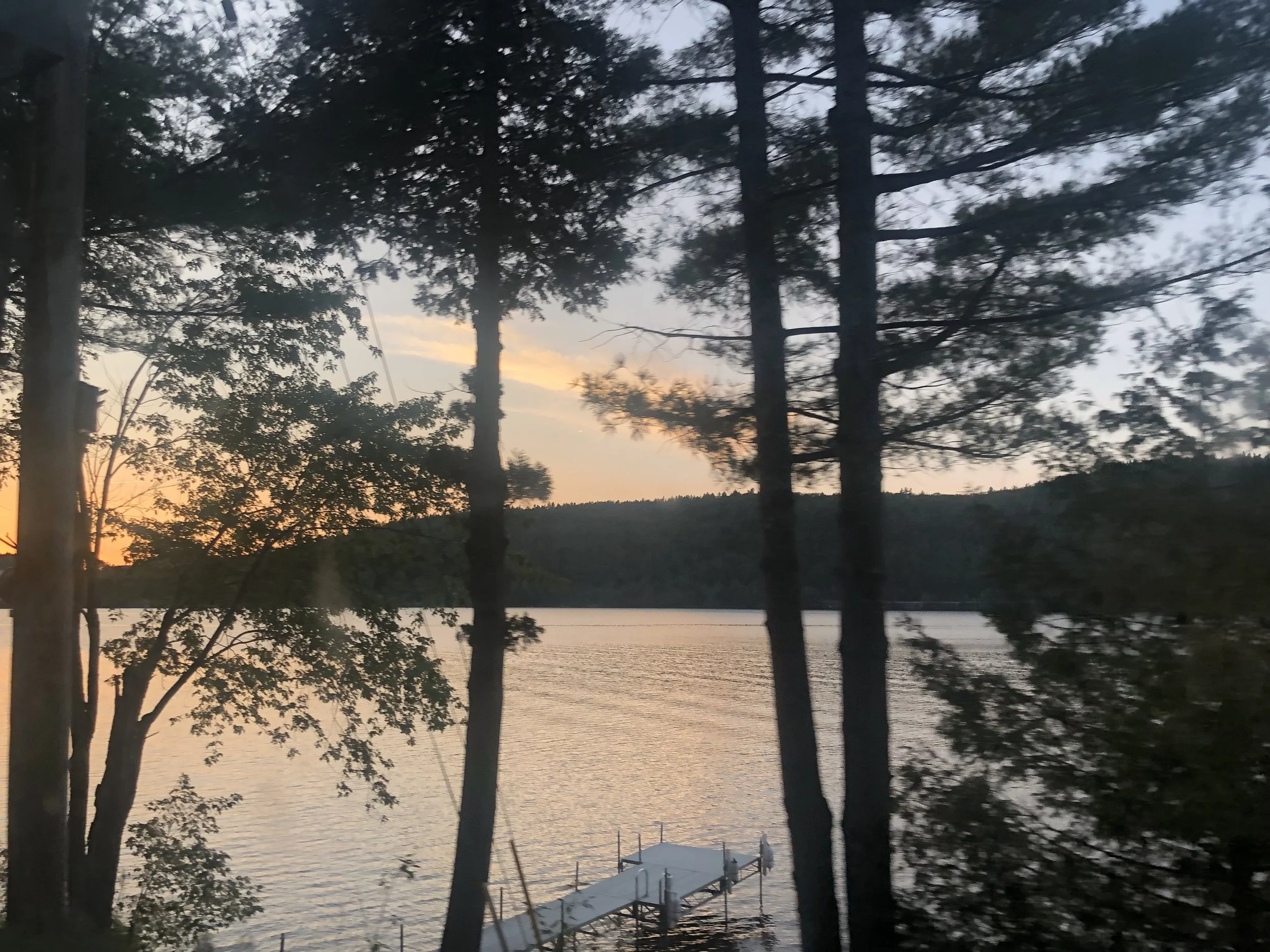 Sunset from Scaroon Manor Park