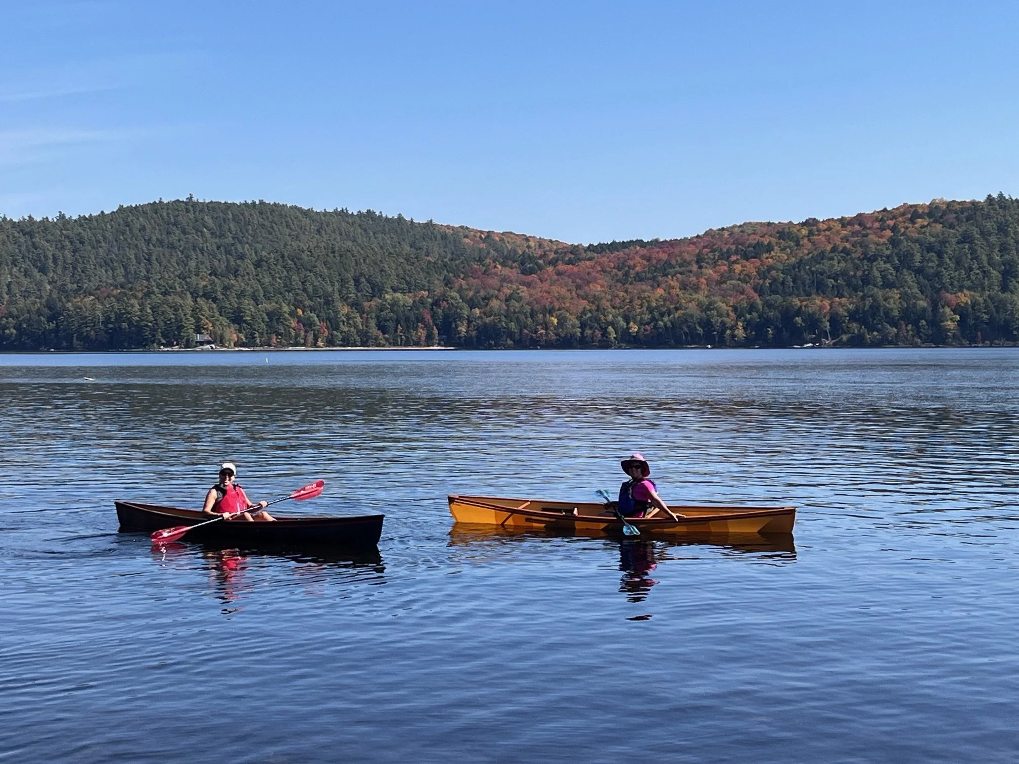 Hornbeck paddlers