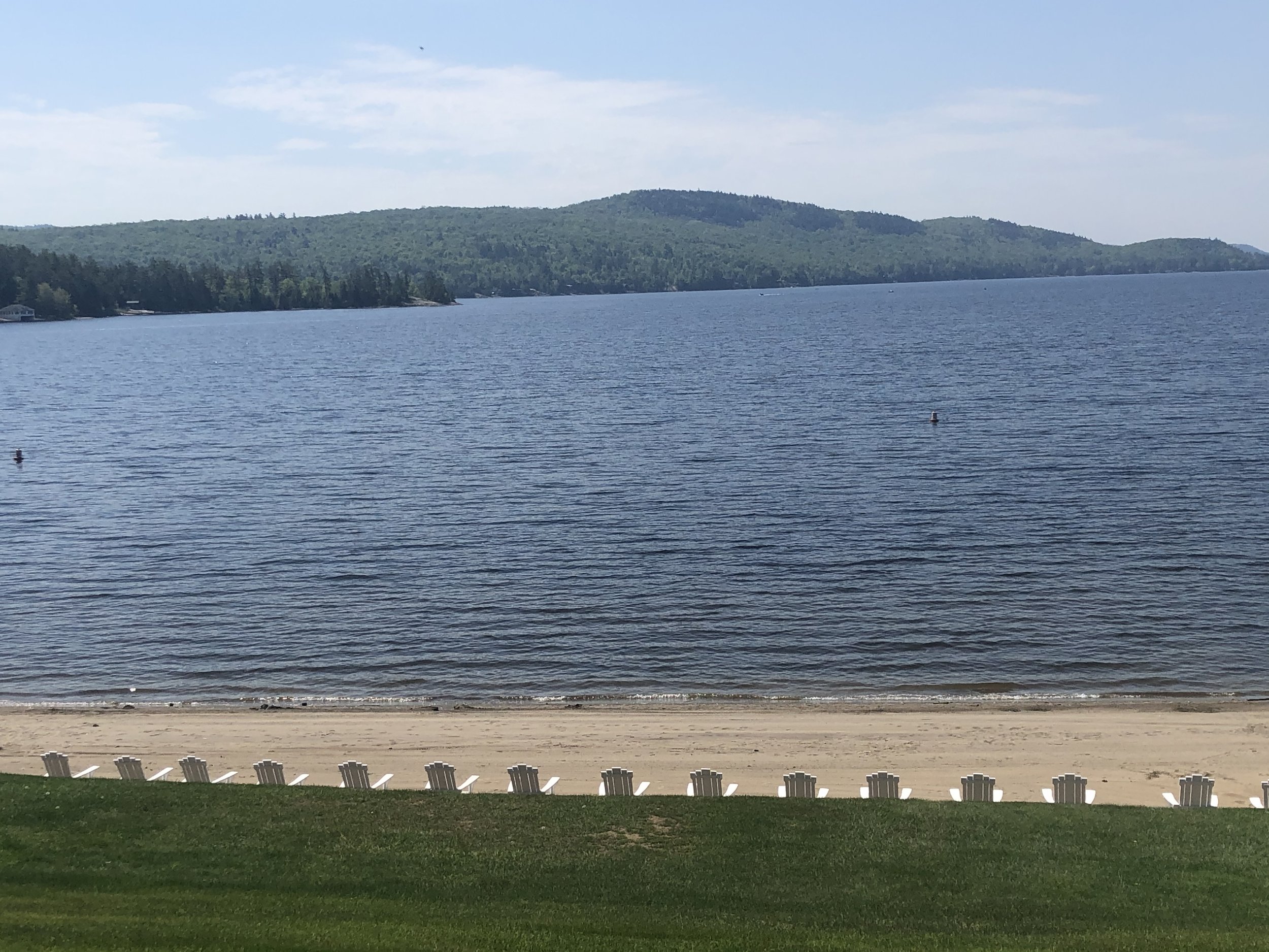 Pull up a chair at the town beach