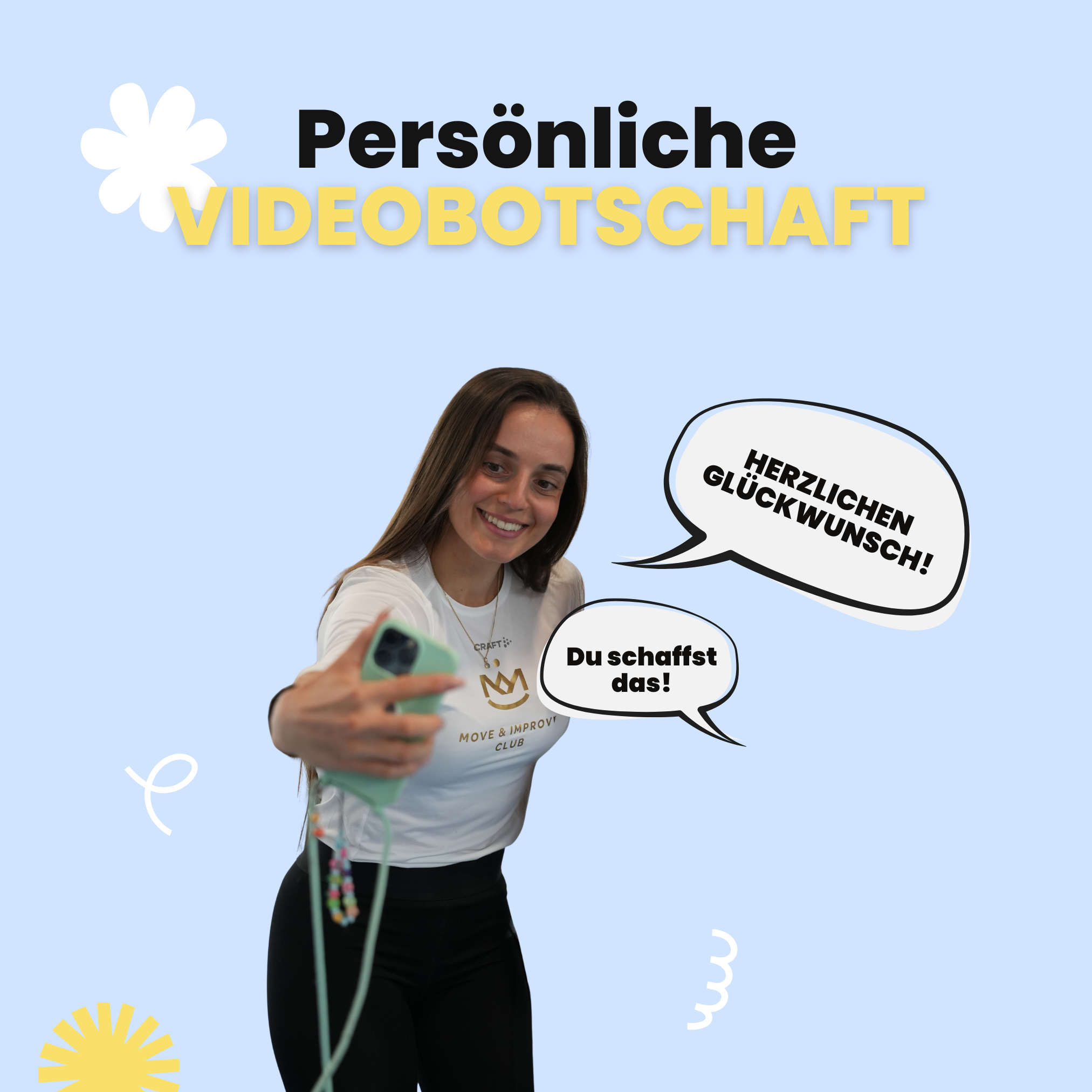 Personalisierte Videobotschaft von Pauline Schäfer-Betz