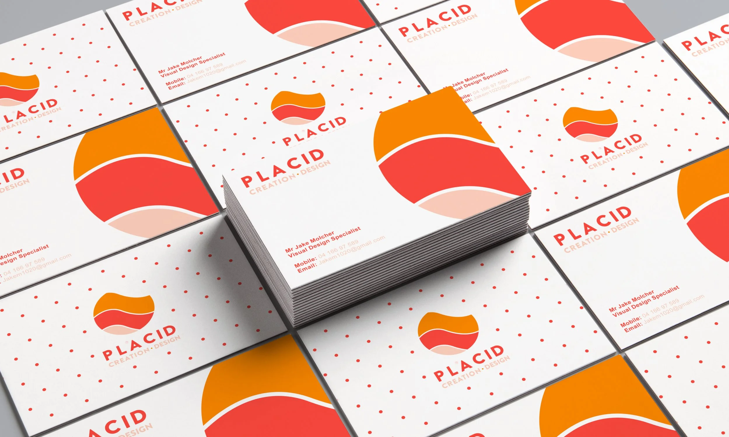 PLACID CREATION - BUSINESS CARD DESIGN