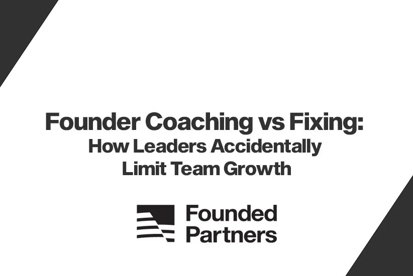 Founder Coaching