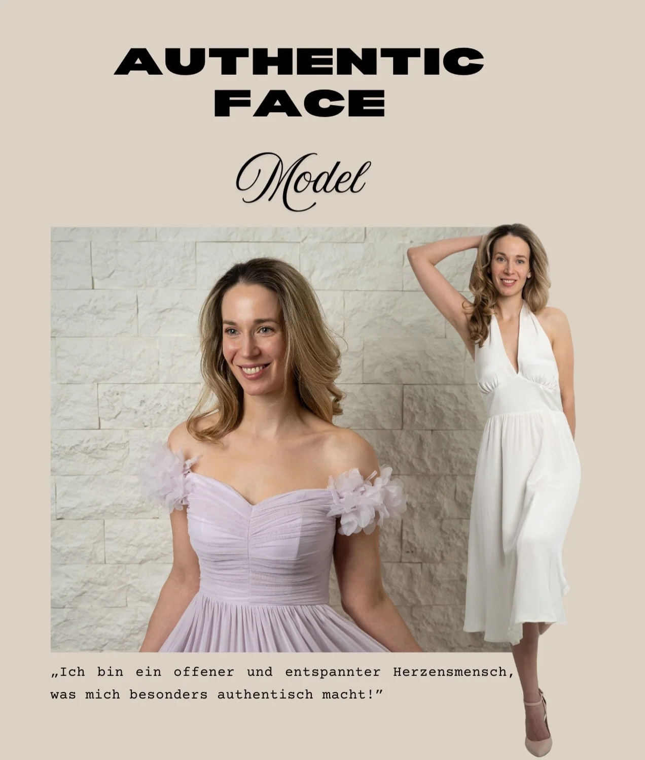 Olivia bringt ein sehr nat&uuml;rliches und ehrliches Lachen mit, was uns begeistert. ✨#modeling#sedcard#shoot