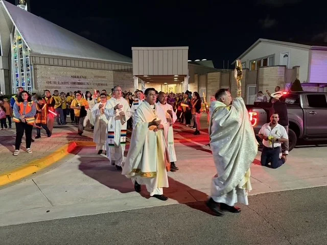 Misa y Procesion honoring Silverio Villegas González