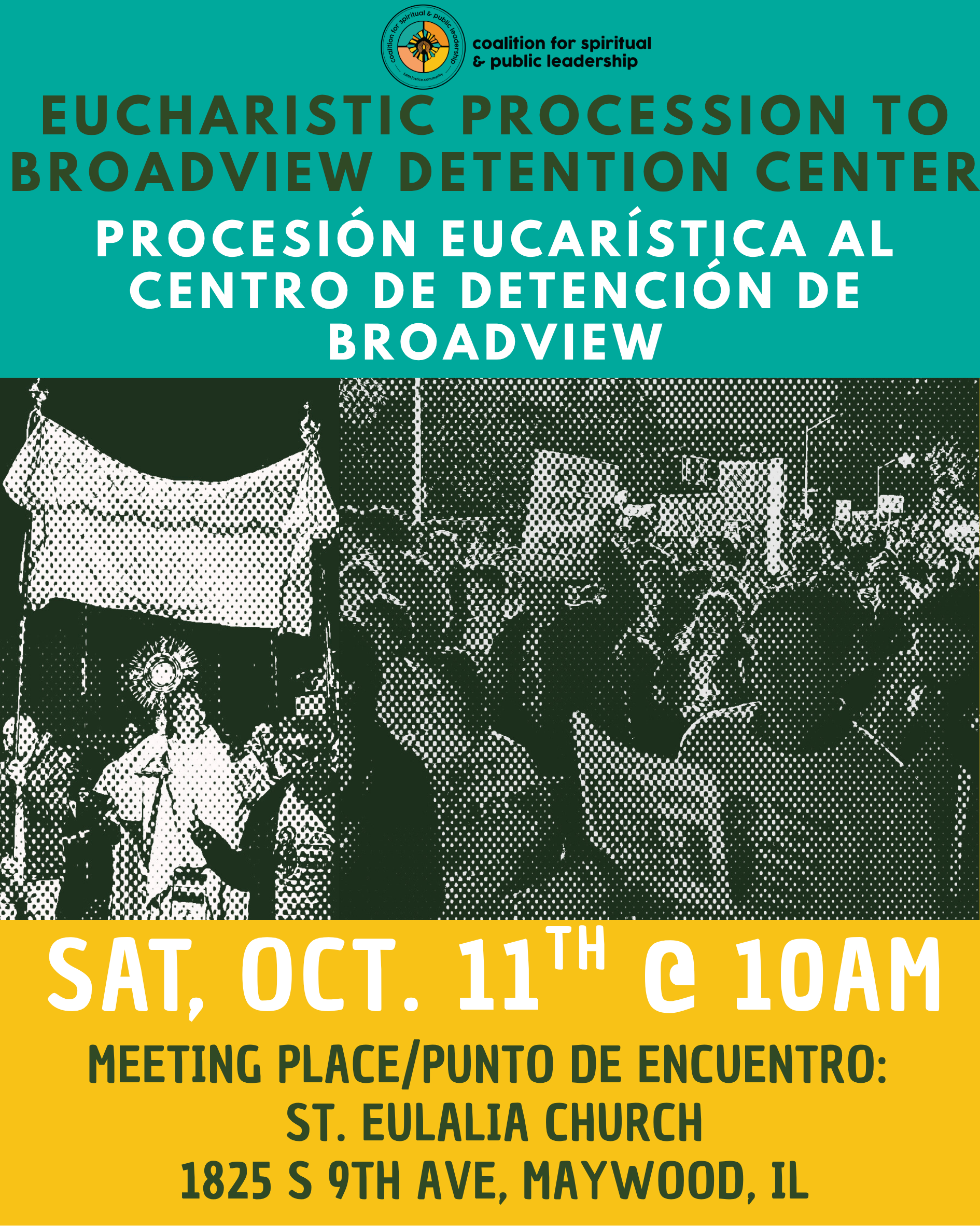 Eucharistic Procession to Broadview Detention Center