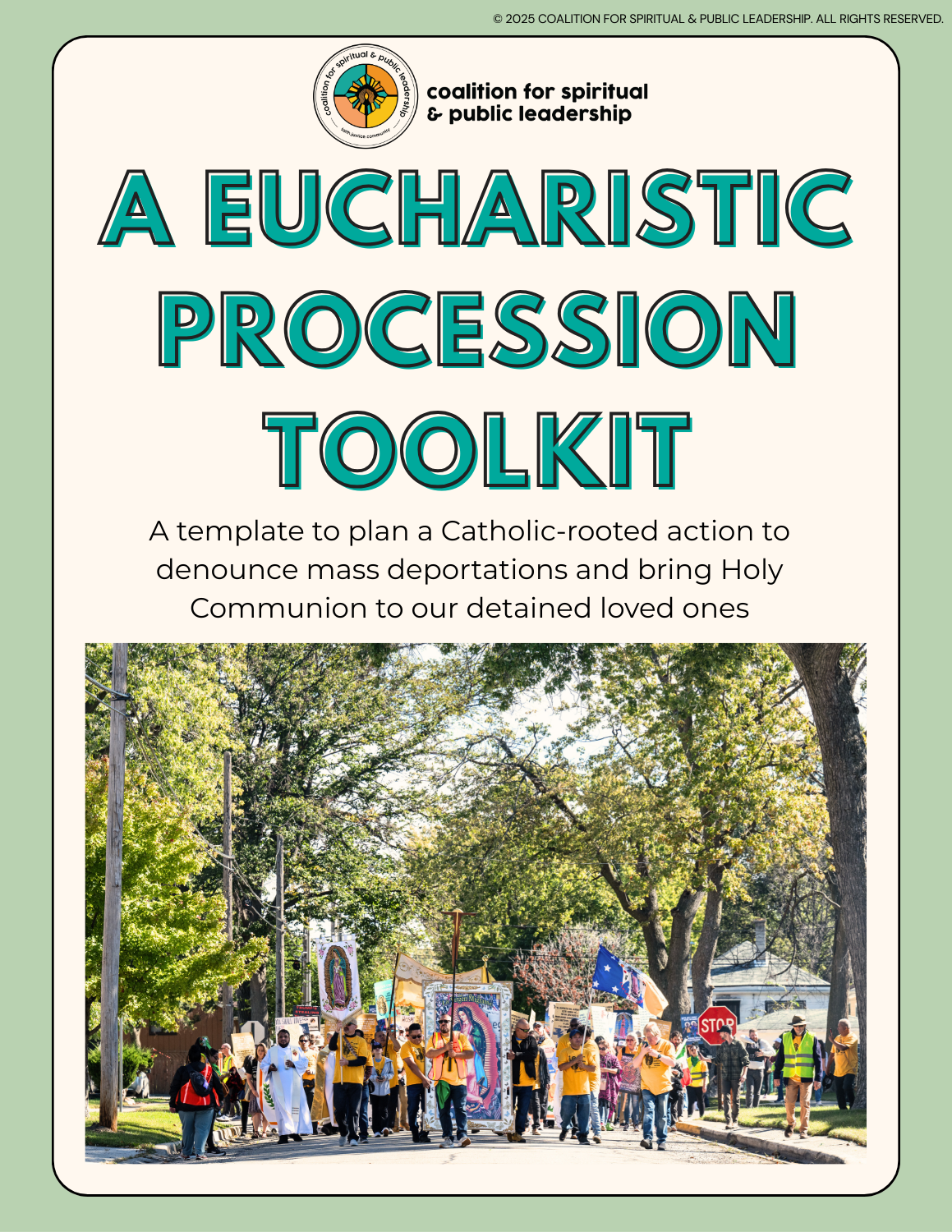 Toolkit: How to Plan a Eucharistic Procession Nonviolent Direct Action
