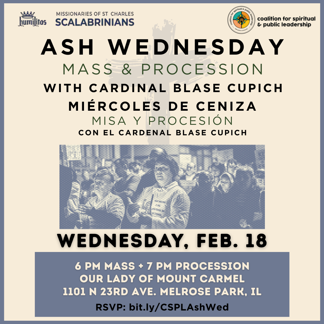 February 18, 2026 - Ash Wednesday Mass + Procession