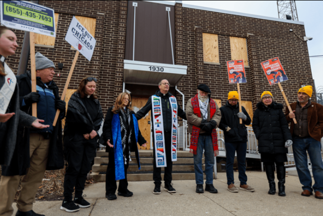 BREAKING: CSPL delegation will enter Broadview ICE facility to offer Ash Wednesday sacraments to detainees before Mass