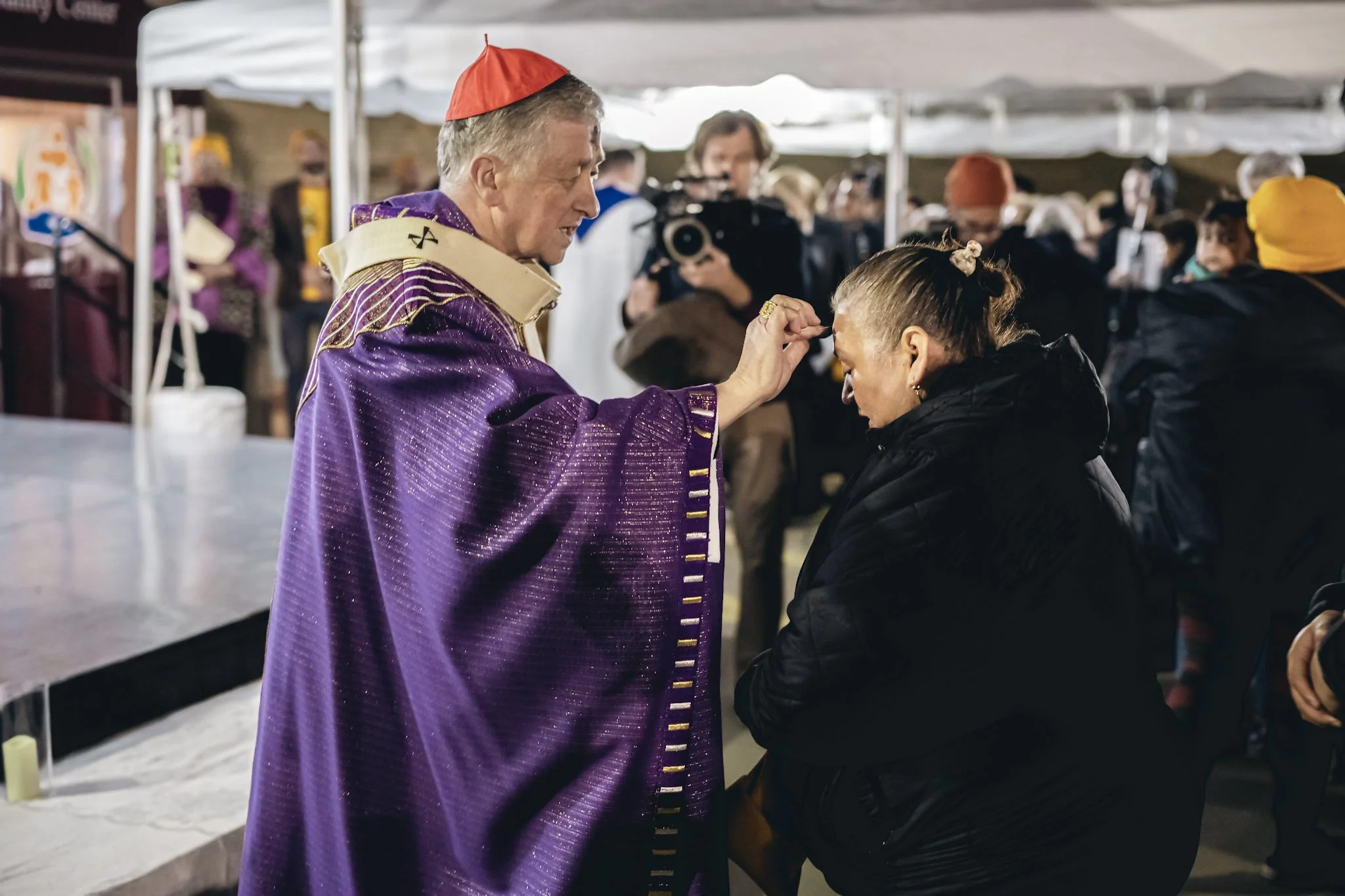 News Coverage: Ash Wednesday Access to Broadview, Mass and Procession with Cardinal Cupich
