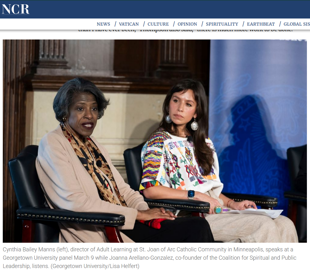 Georgetown panelists on women's leadership in the church: 'We have a lot of work to do'