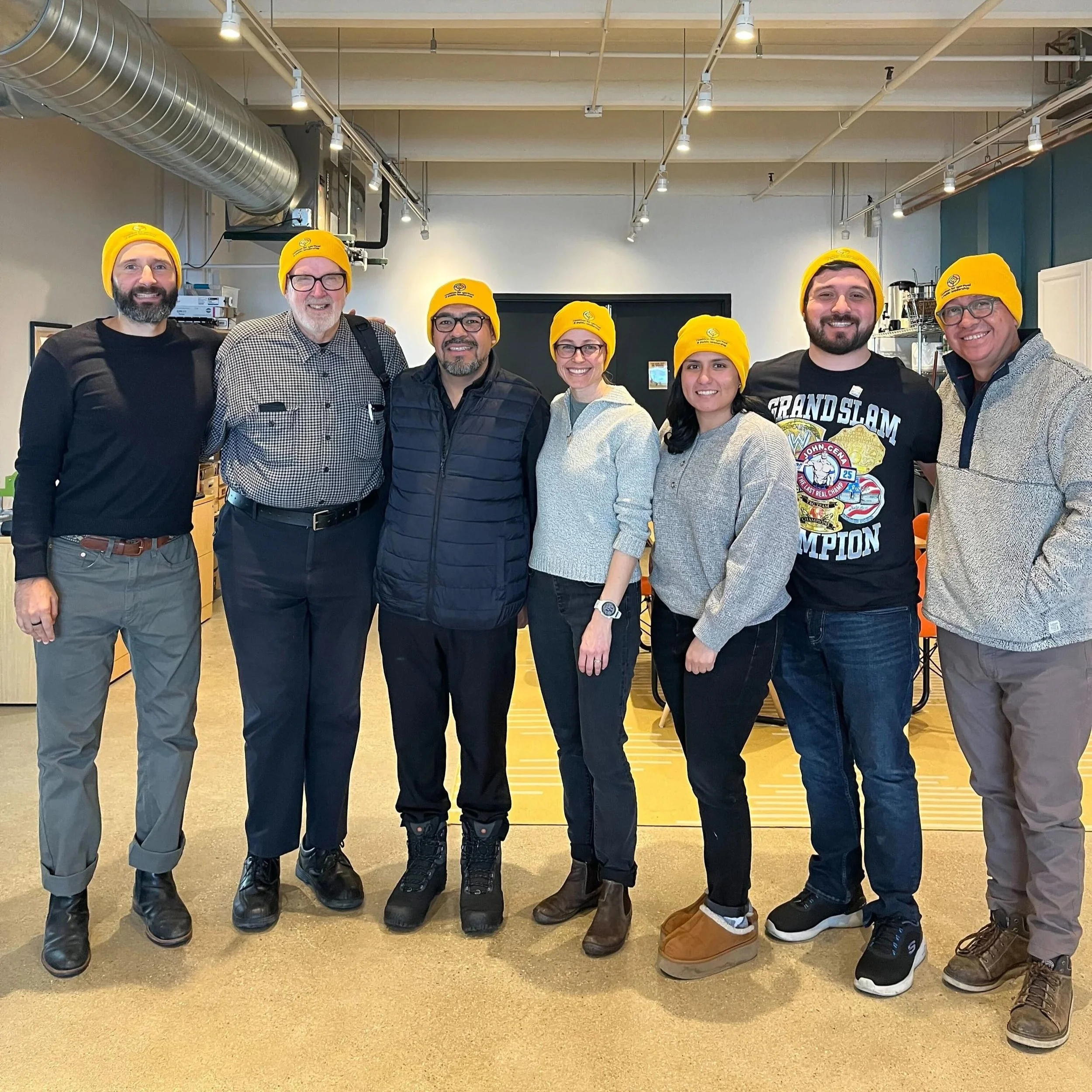 Yellow Winter Beanie