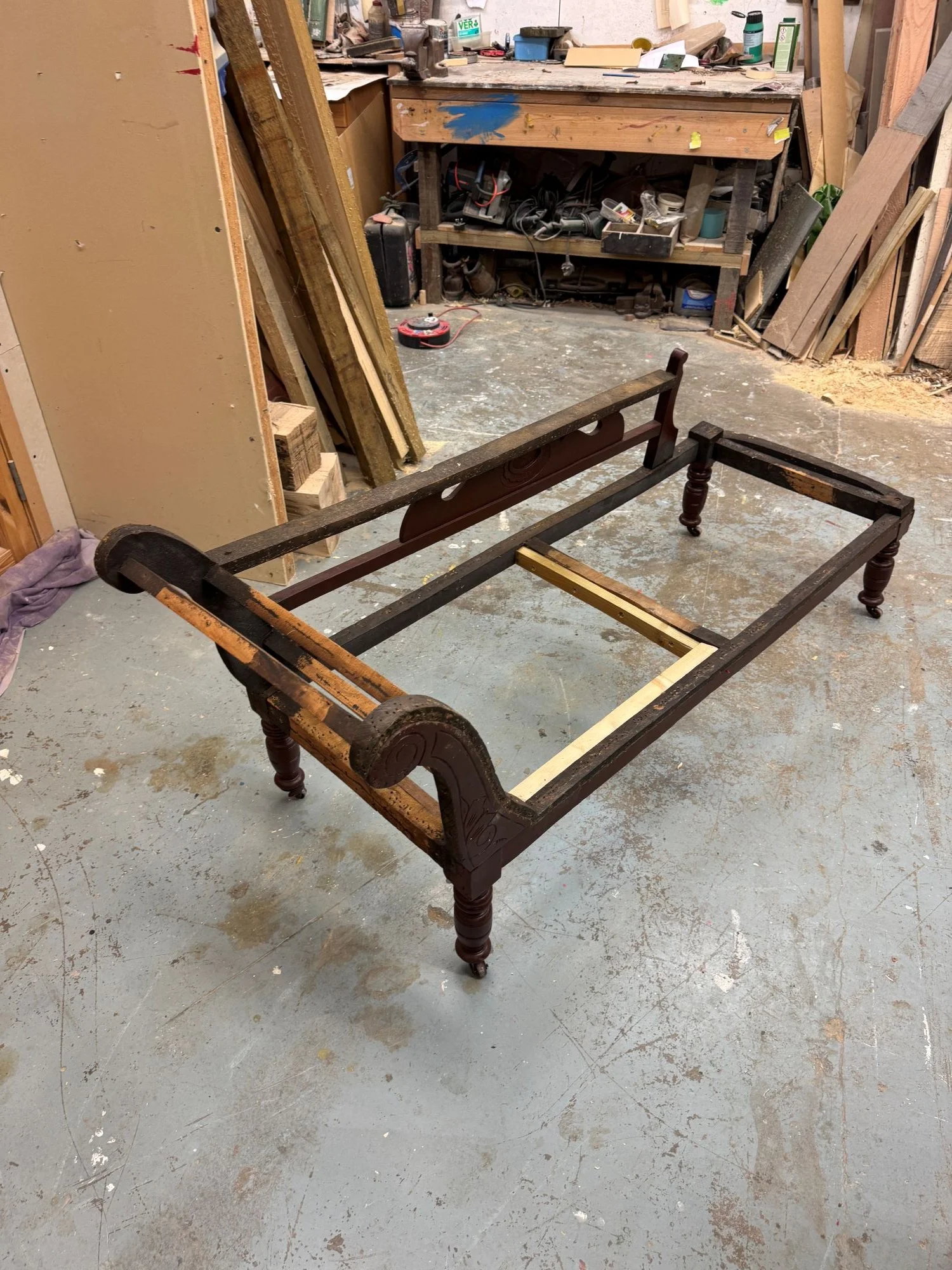 Unaltered chaise frame.JPG