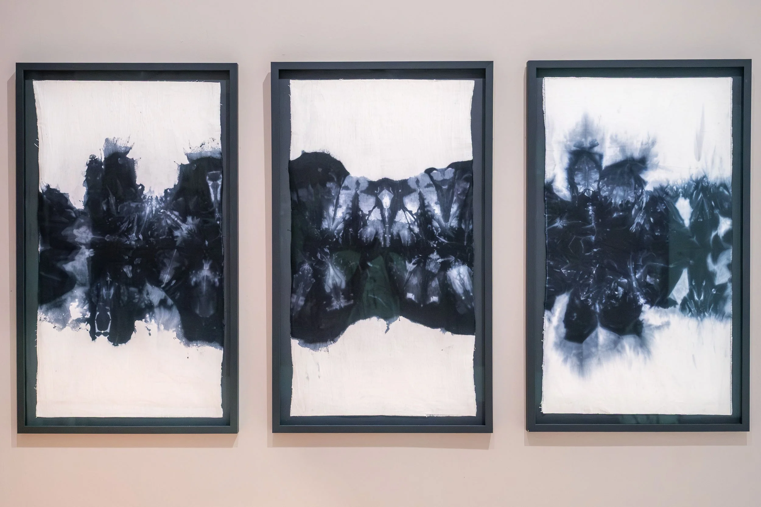 Dyed Triptych