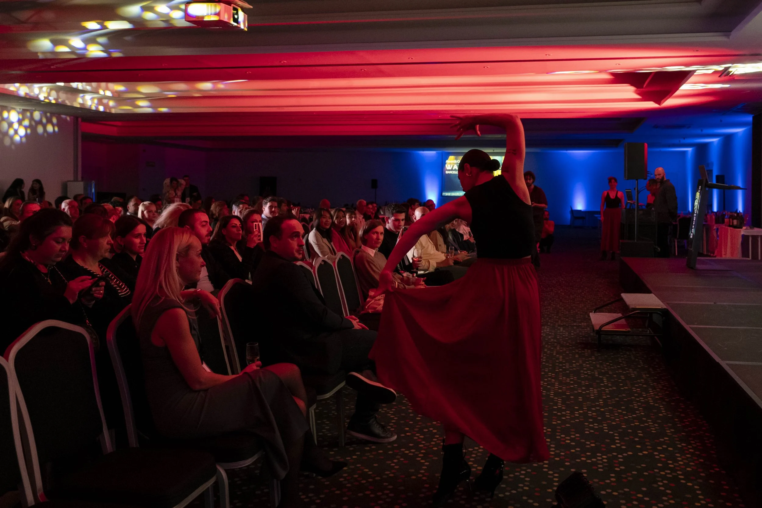 Exclusive corporate gala with premium live entertainment and immersive stage show