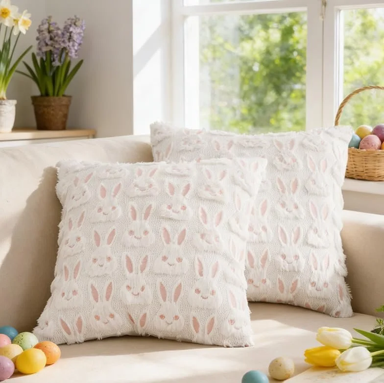 Bunny Pillow Covers 🐰