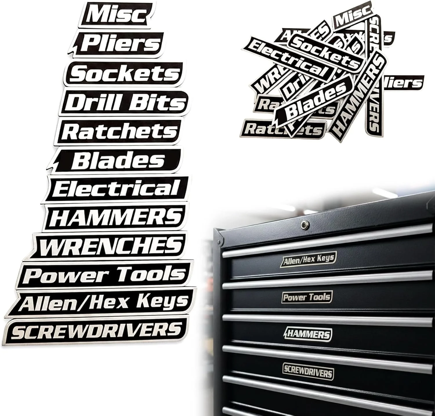 50% off Magnetic Tool Box Labels