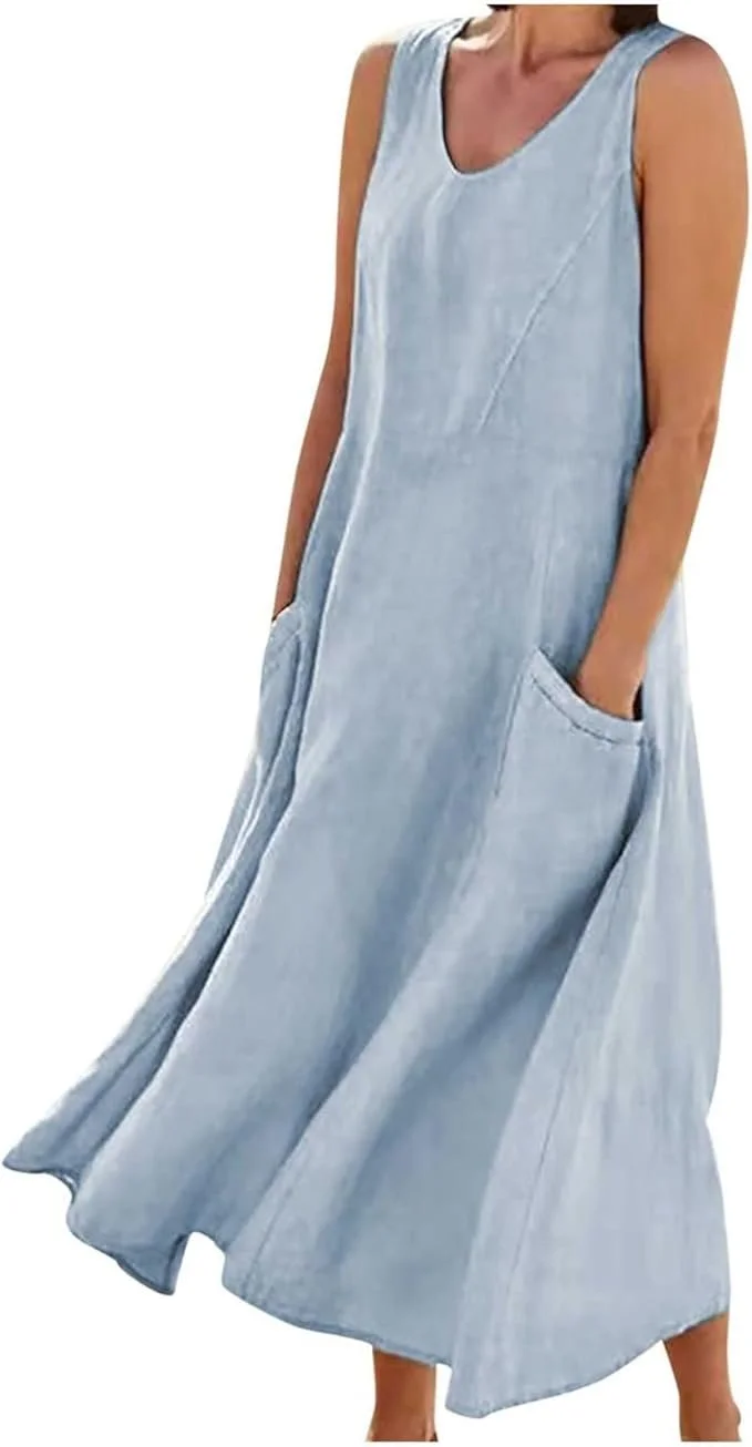Linen Dress- 50% off  