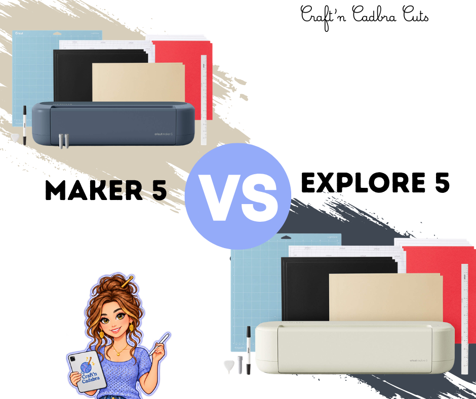 Cricut Maker 5 vs. Explore 5: What’s Actually Different?