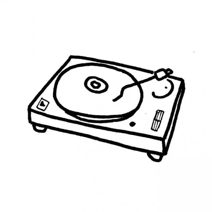 Learning to DJ on vinyl turntables