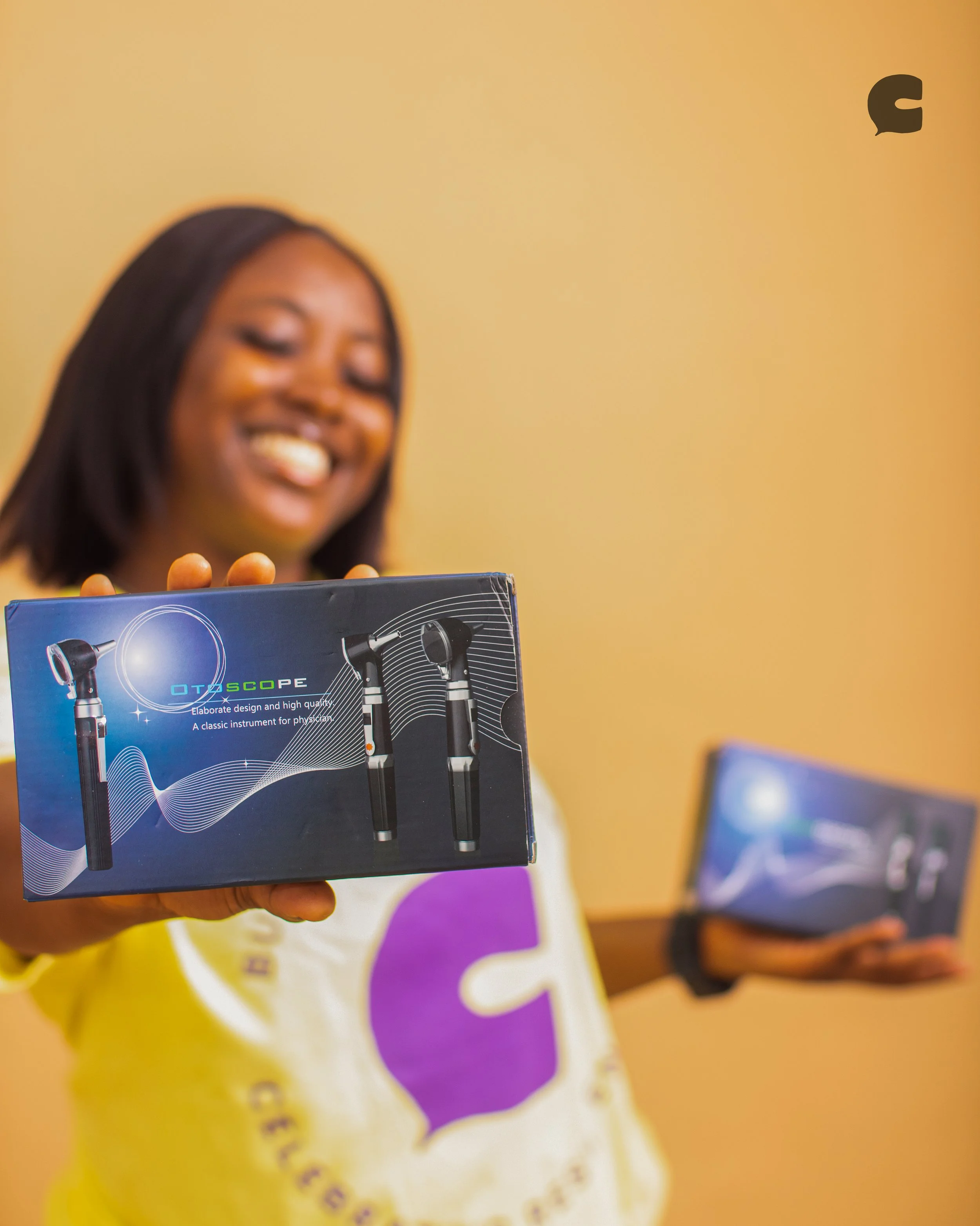 CarrCARE Donates Otoscopes to HearMax Clinic, Nigeria