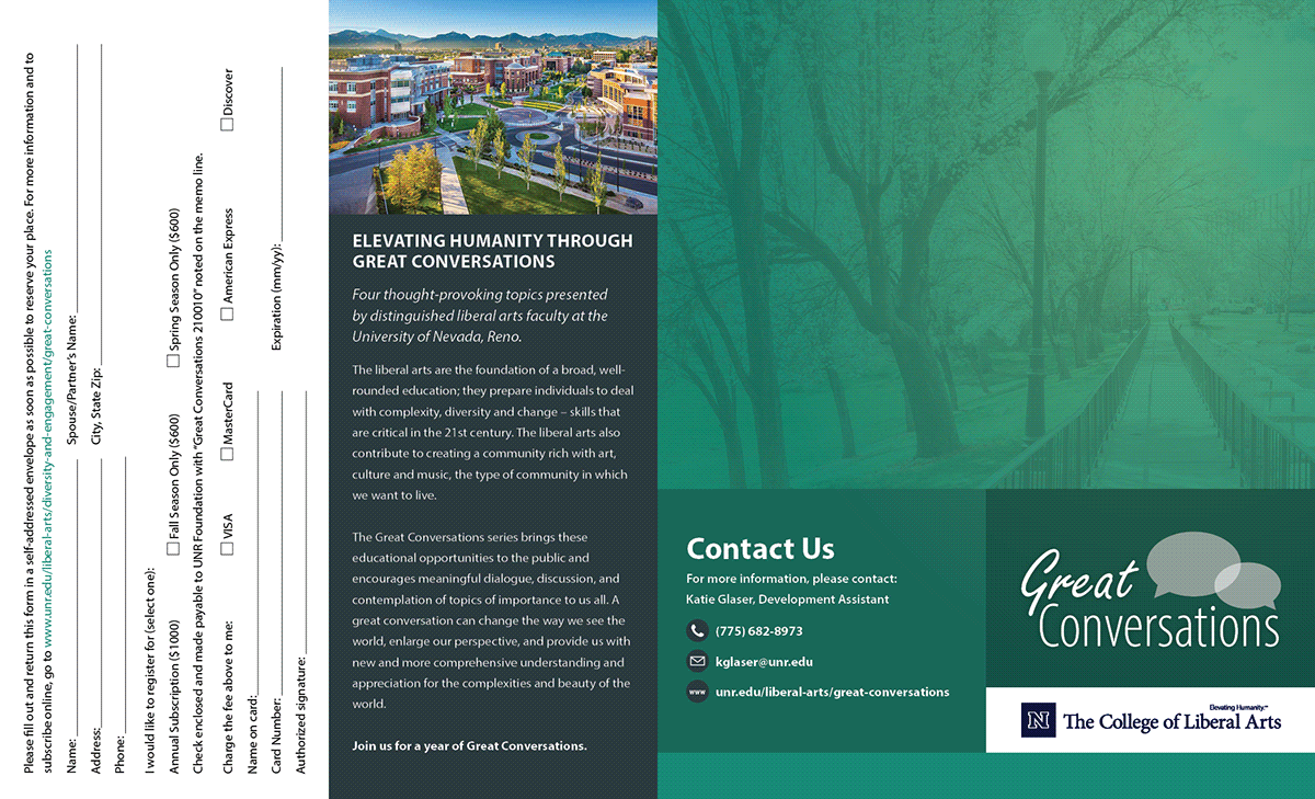 Great Conversations Brochure