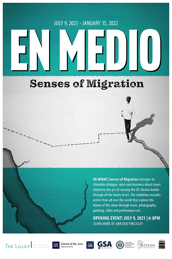 En Medio Exhibit Poster