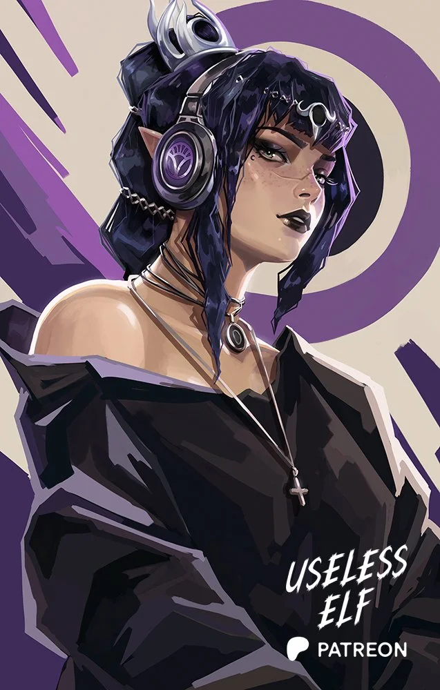 Poster with Goth Shadowheart